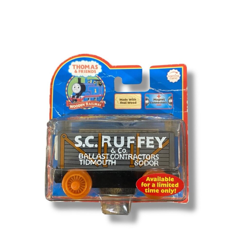 Thomas & Friends Wooden Railway S.C. Ruffey Freight Car 2006 Limited Edition New